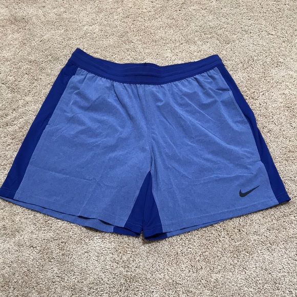 Nike Other - New ! Nike men’s XL blue yoga shorts .